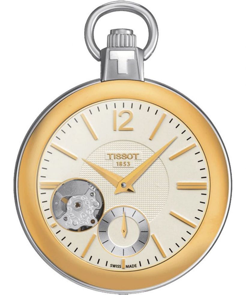 Tissot T-Pocket Mechanical Skeleton watch
