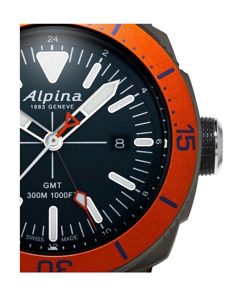 Alpina Seastrong Diver 300 GMT gents watch