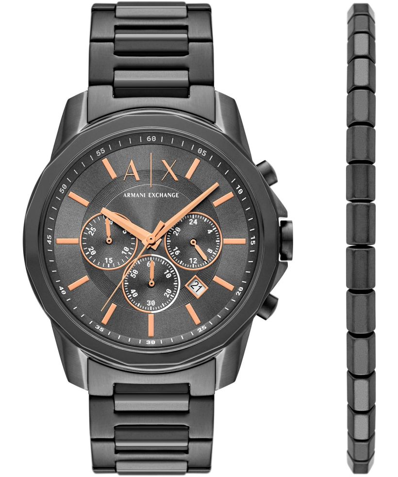 Armani Exchange Banks Chronograph SET watch