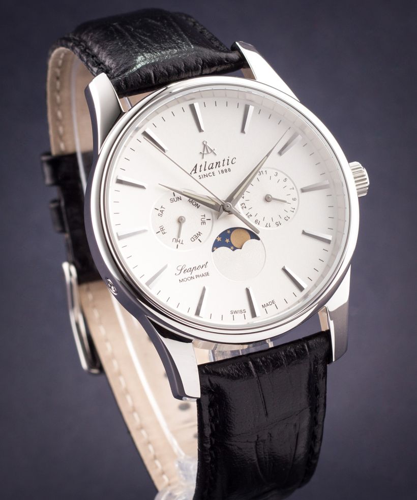 Atlantic Seaport Moon Phase Men's Watch