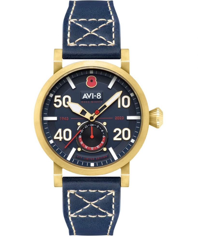 AVI-8 Midnight Blue Dambuster 80th Anniversary Royal British Legion Meca-Quartz Limited Edition  watch