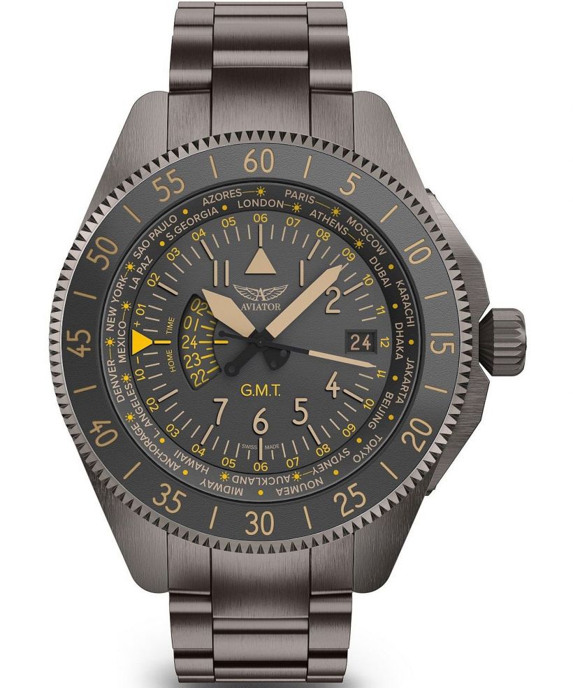 Aviator Airacobra GMT watch