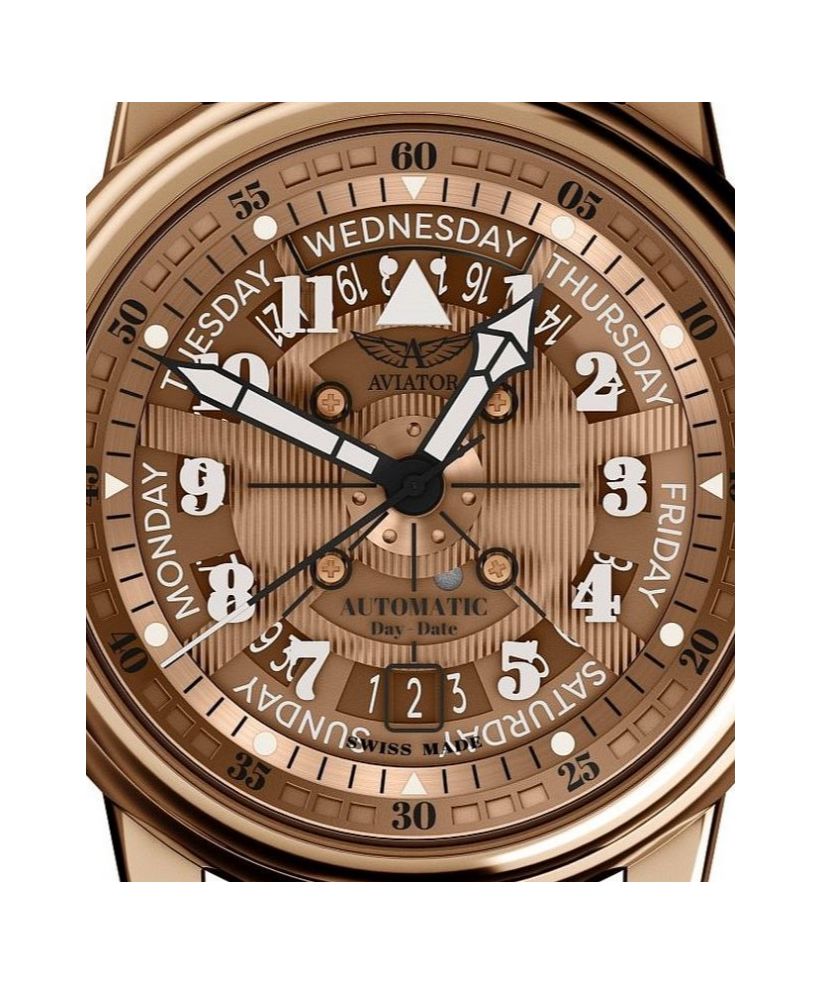 Aviator Douglas Day-Date Meca 41 watch