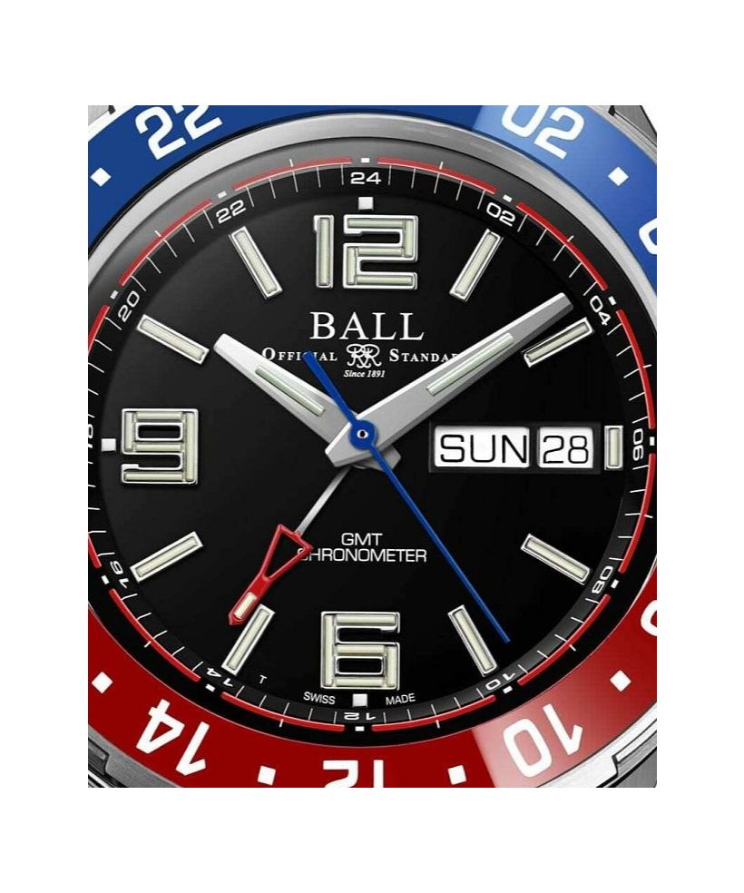 Ball Roadmaster Marine GMT Titanium Automatic Chronometer Limited Edition Men's Watch