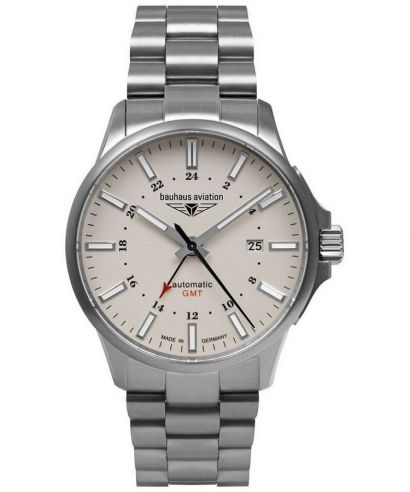 Bauhaus Aviation Titanium Automatic GMT watch