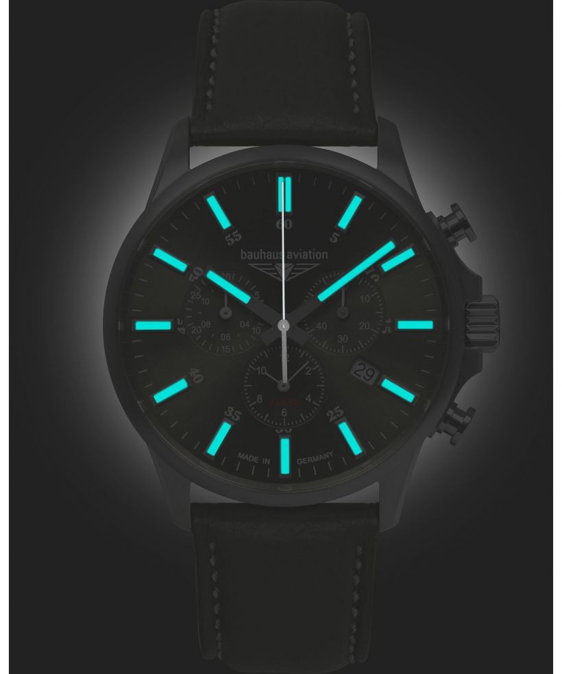 Bauhaus Aviation Titanium Chronograph  watch
