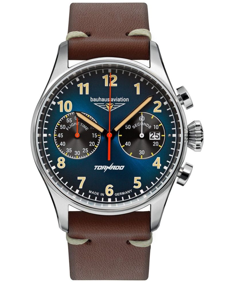 Bauhaus Aviation Tornado Chronograph watch