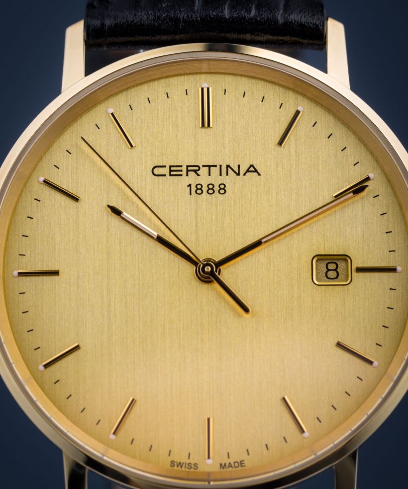 Certina Heritage Priska Gold 18K watch