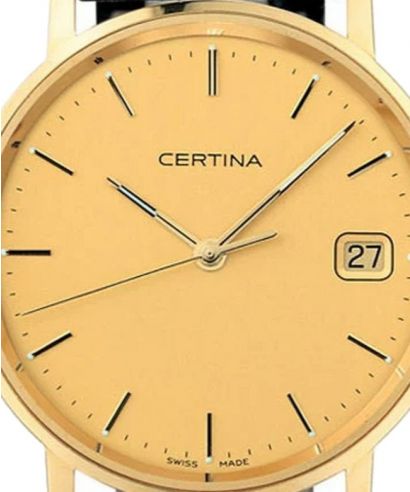 Certina Priska Gent Gold 18K watch