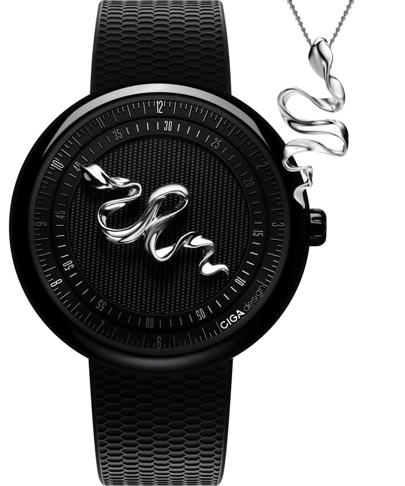 Ciga Design Legend of Serpent Automatic Silver 925 Edition GPHG 2021 SET watch