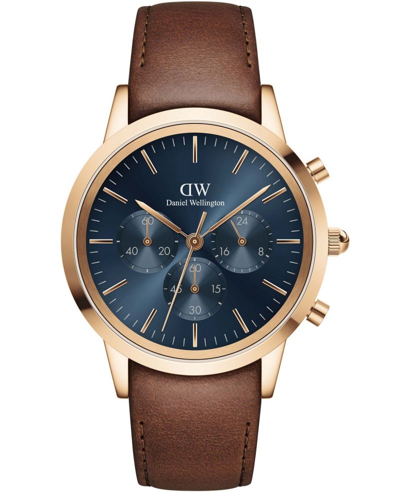 Daniel Wellington Iconic Chronograph St Mawes Arctic RG 42 watch