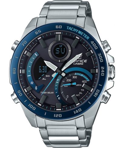 Casio EDIFICE Premium Bluetooth Sync LCD Chrono Tough Solar Men's Watch