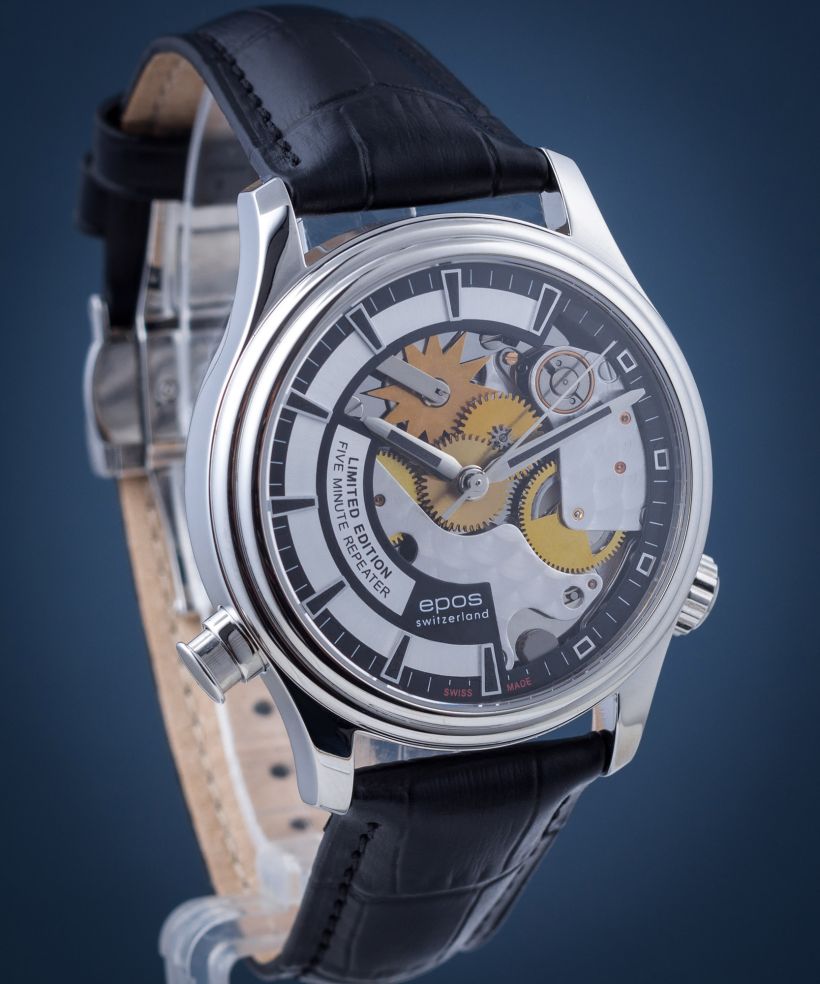Epos Oeuvre D’Art Répétition Limited Edition + Rotomat Wolf gents watch