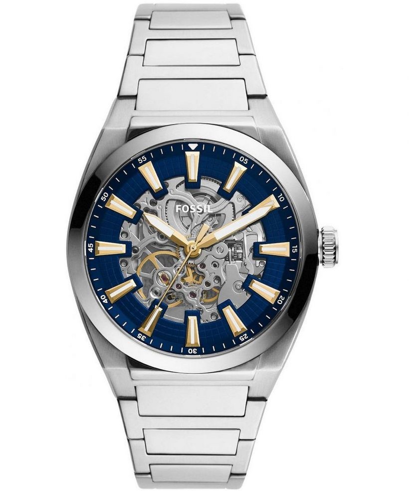 Fossil Everett Skeleton gents watch