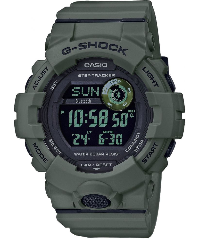 Casio G-SHOCK Camo G-SQUAD Bluetooth Sync Step Tracker Watch