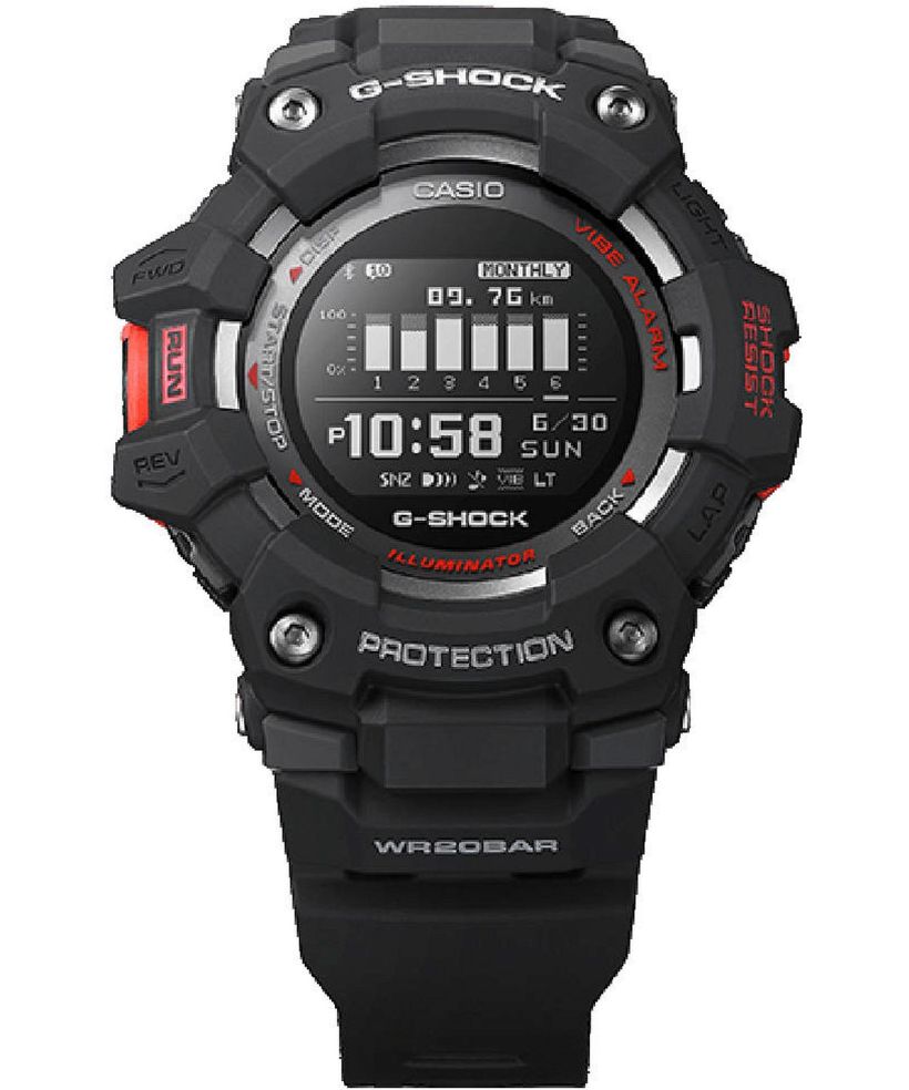 Casio G-SHOCK G-Squad Bluetooth Sync Step Tracker Watch