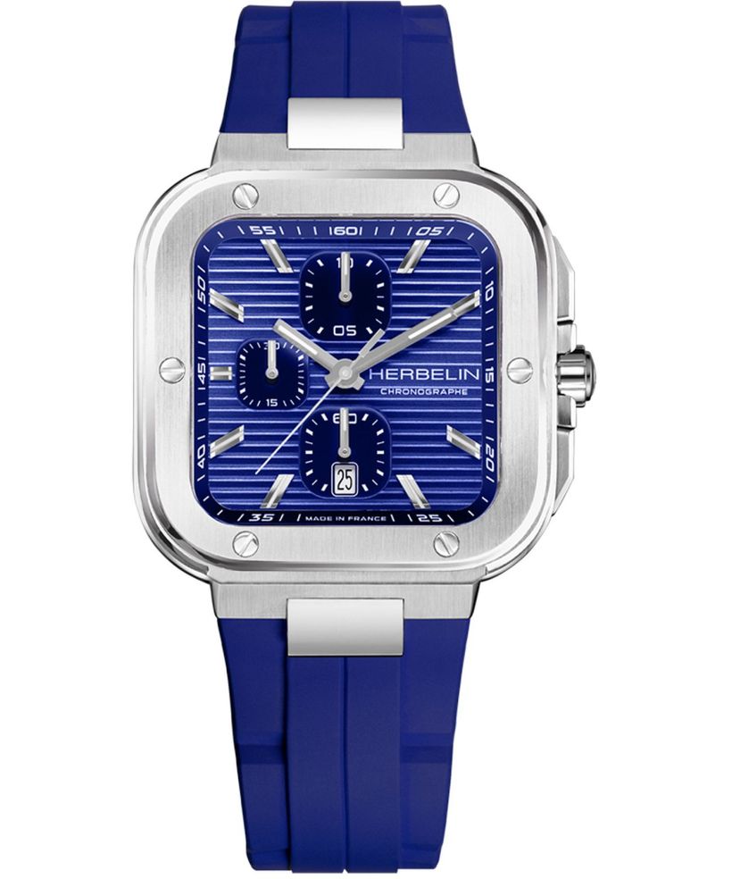 Herbelin Cap Camarat Square Chronograph watch