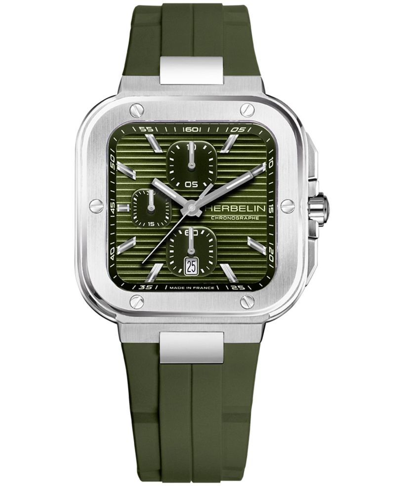 Herbelin Cap Camarat Square Chronograph watch