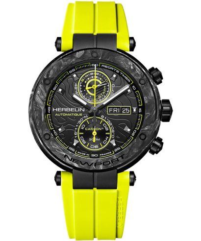 Herbelin Newport Carbon Chronograph Titanium Automatic Limited Edition watch