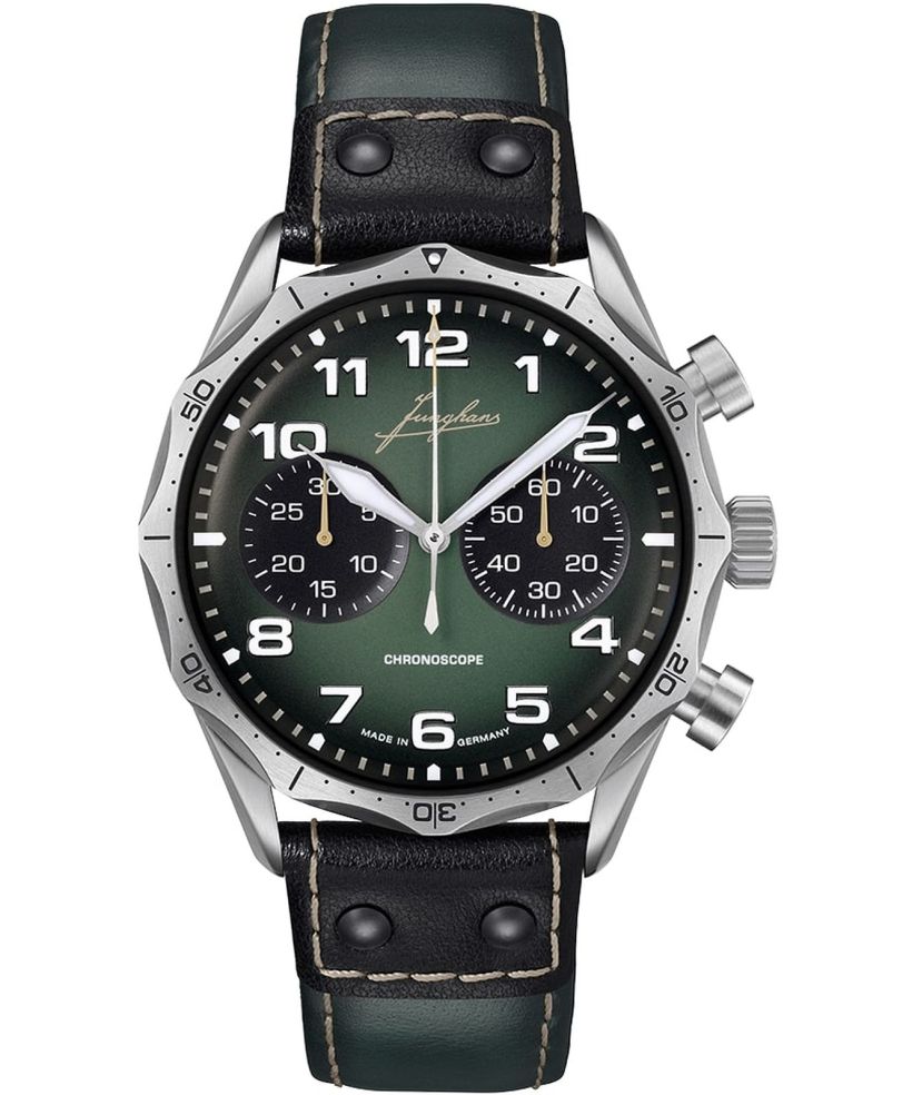 Junghans Pilot Chronoscope watch