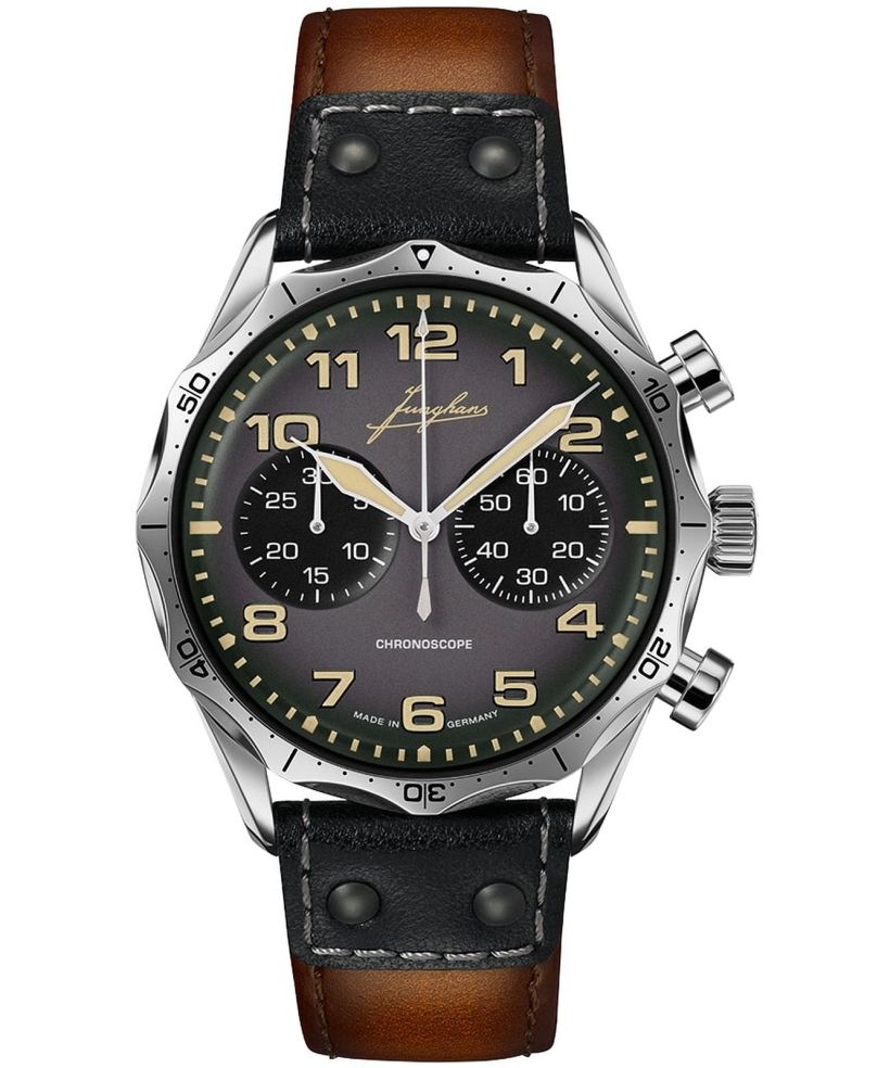 Junghans Pilot Chronoscope watch
