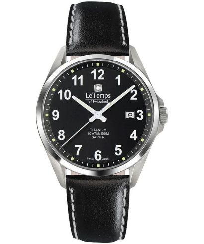 Le Temps Titanium watch