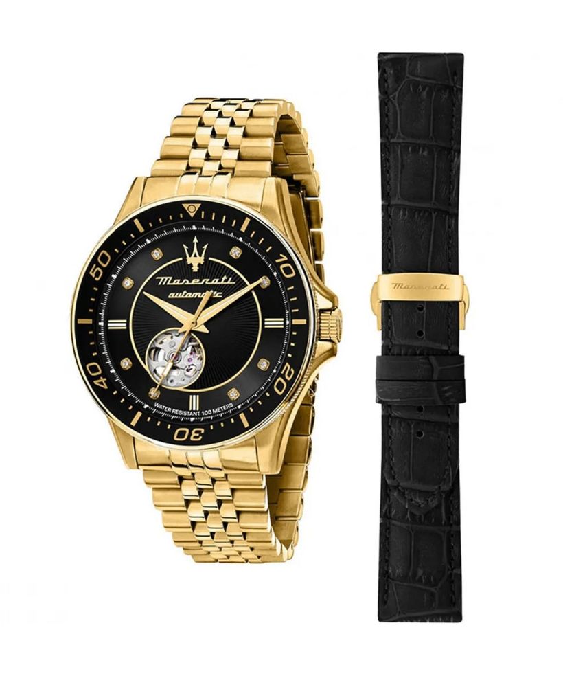 Maserati Sfida Open Heart Automatic SET watch