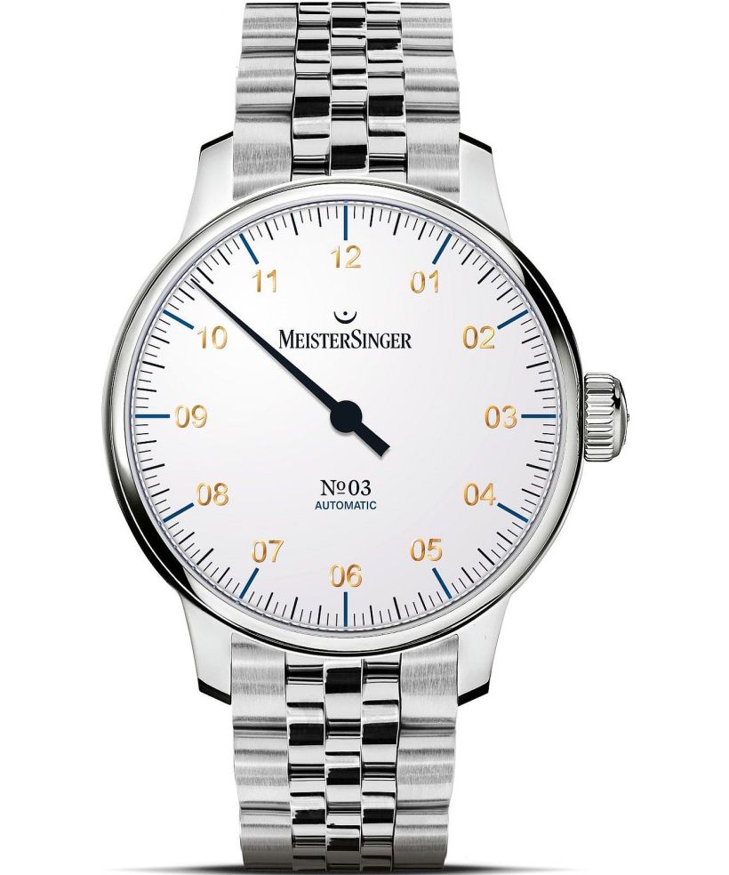 MeisterSinger N°03 White Automatic  watch