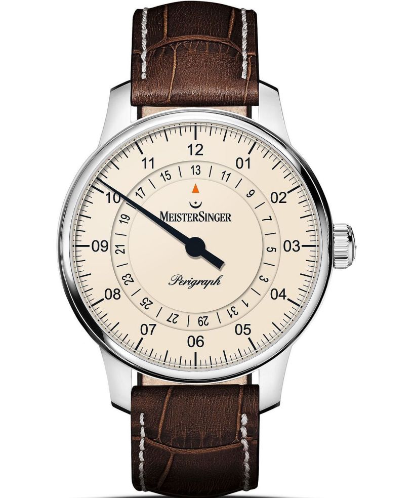 MeisterSinger Perigraph - 38mm Ivory  watch