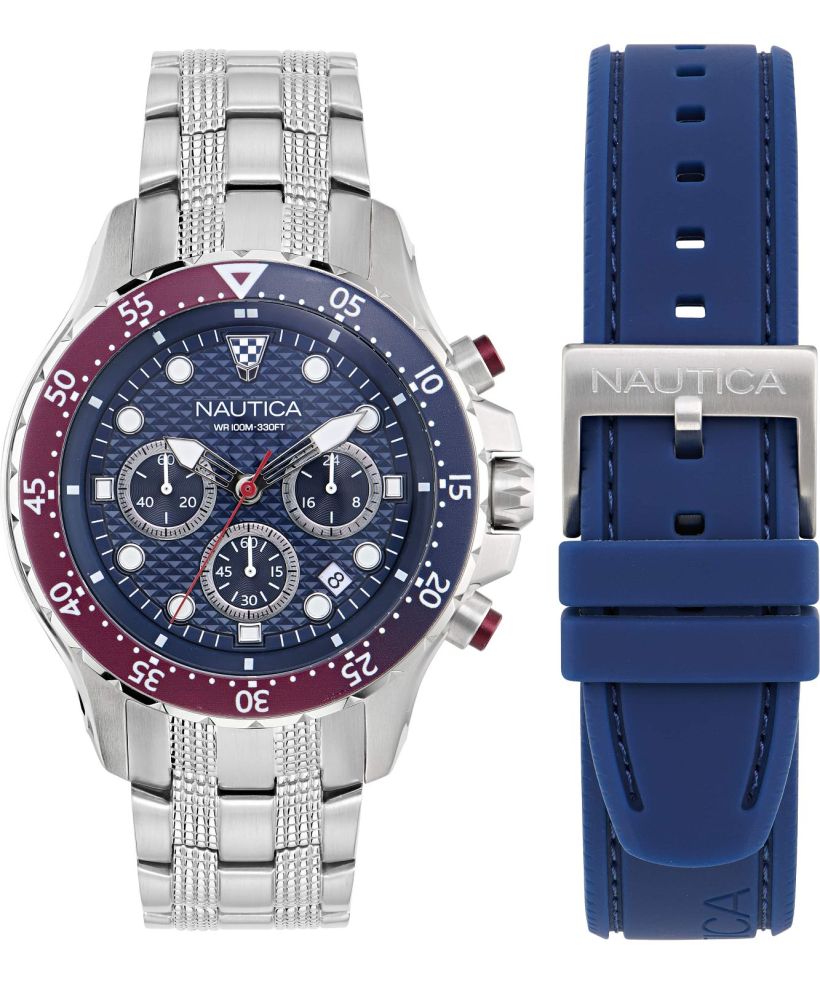 Nautica Sporty Chronograph SET watch