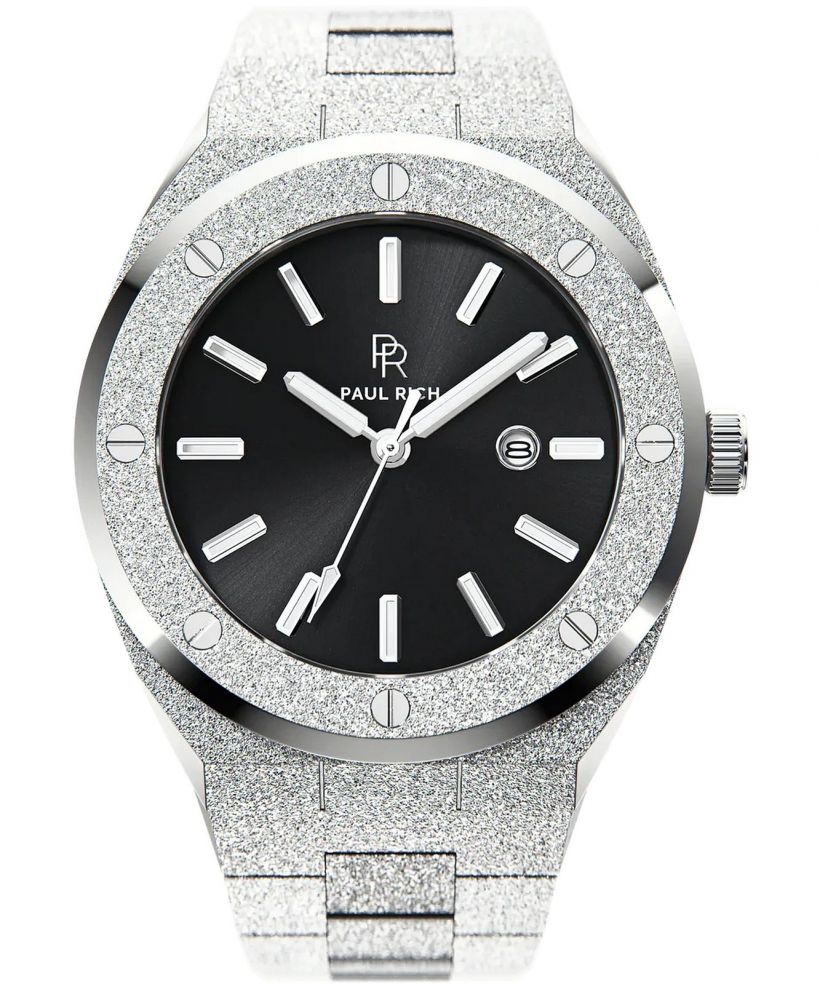 Paul Rich Frosted Noble's Silver  watch