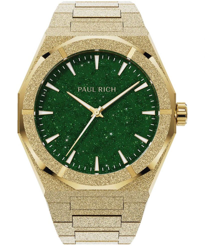 Paul Rich Frosted Star Dust II Gold Green watch