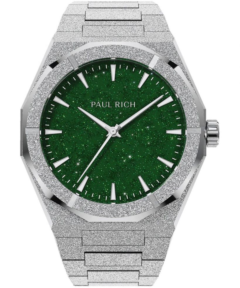 Paul Rich Frosted Star Dust II Silver Green watch