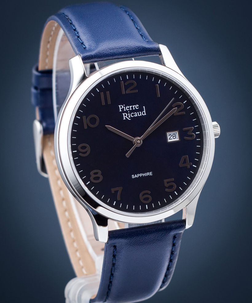 Pierre Ricaud Sapphire Men's Watch