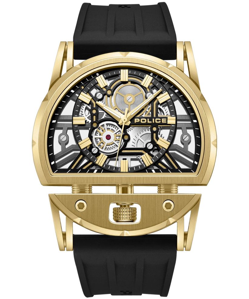 Police Daintreee 2.0 Skeleton watch