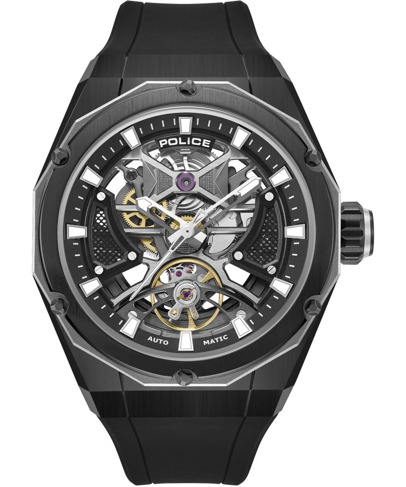 Police Dayton Skeleton Automatic watch