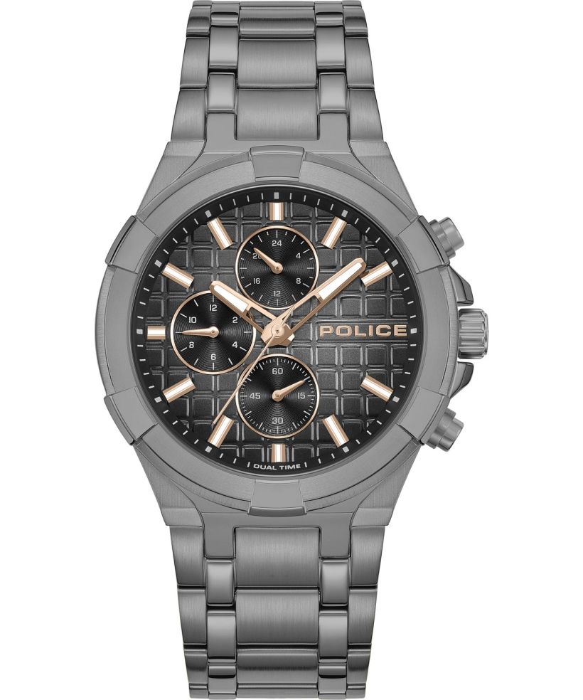 Police Guardian Chronograph Dual Time watch