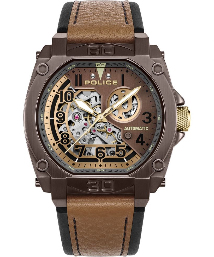 Police Norwood Skeleton Automatic 40th Anniversary Edition watch