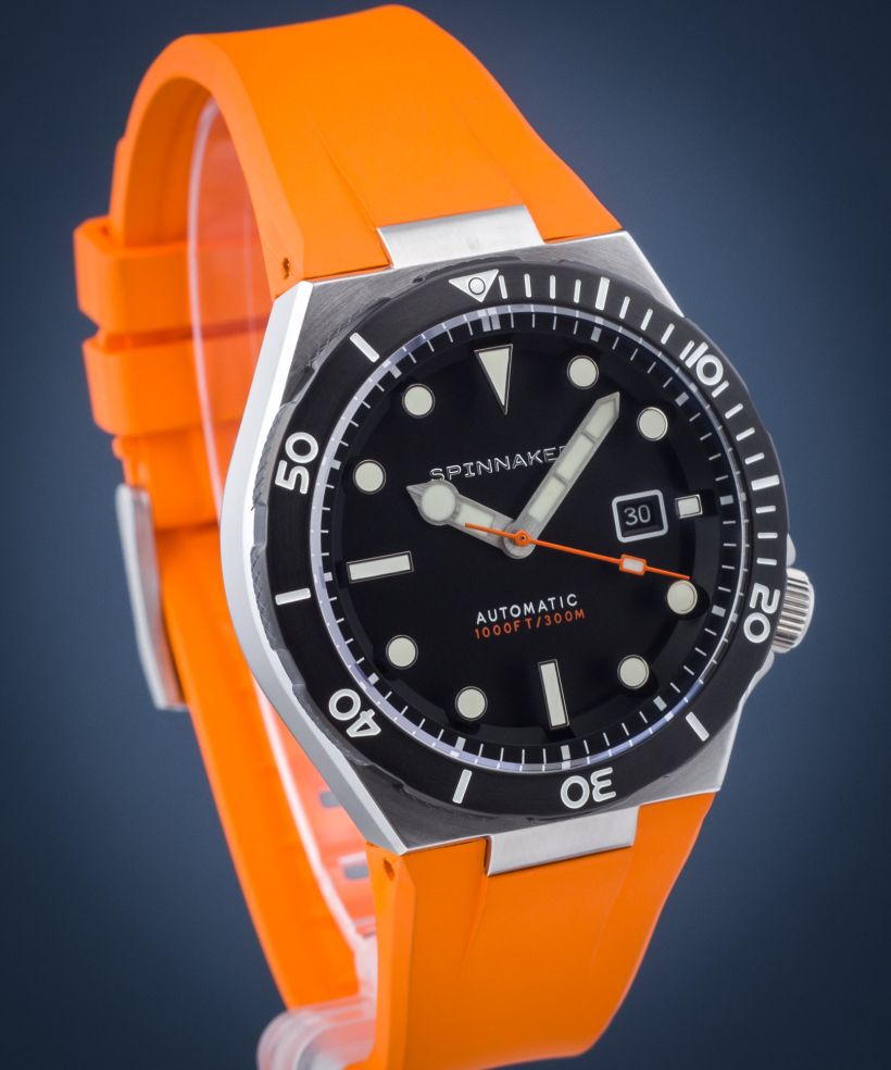 Spinnaker Boettger Automatic NBR Tropical Orange watch
