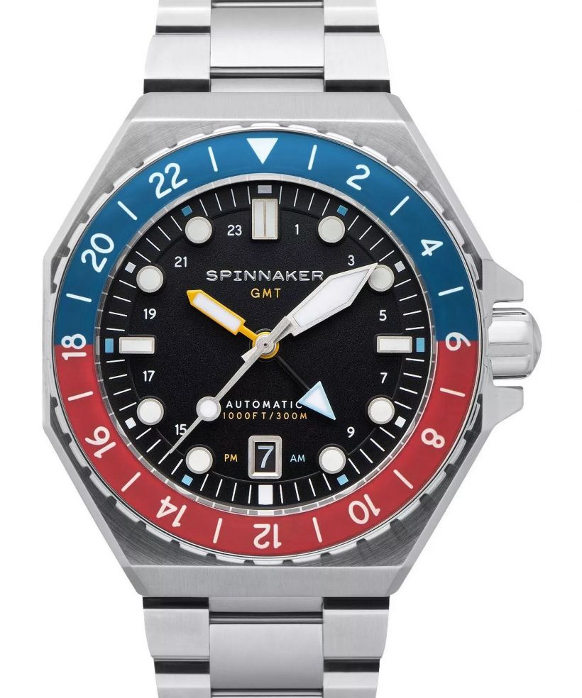 Spinnaker Dumas GMT Automatic Cobalt Crimson Limited Edition watch