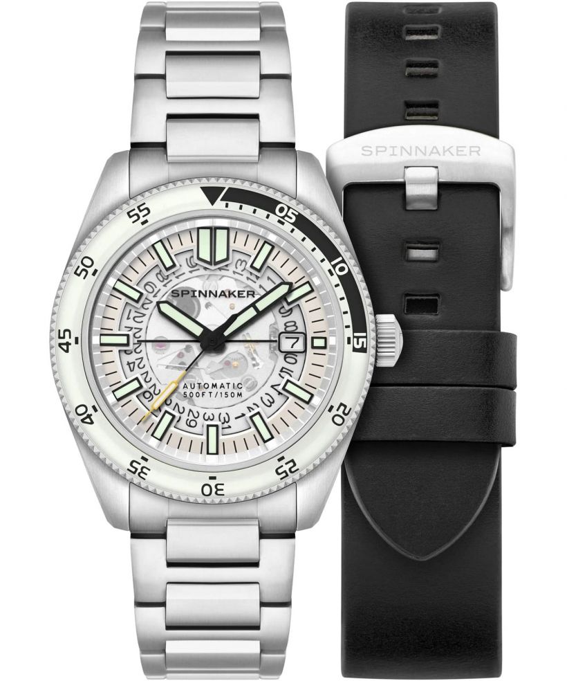 Spinnaker Fleuss Skeleton Automatic Severn Edition SET Brilliant White watch