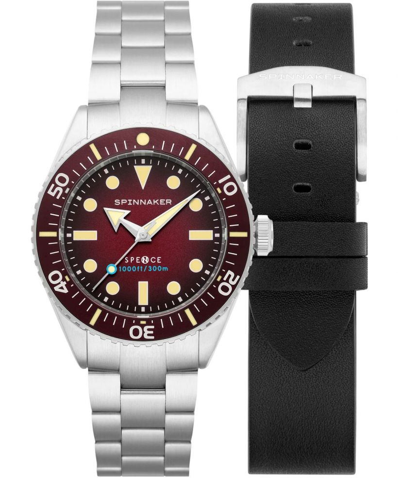 Spinnaker Spence 300 Crimson Red SET watch