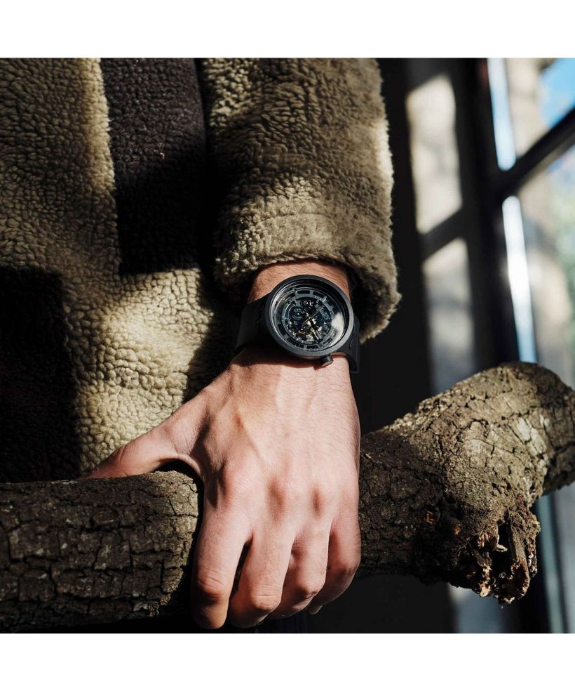 Swatch Bioceramic C-Black watch