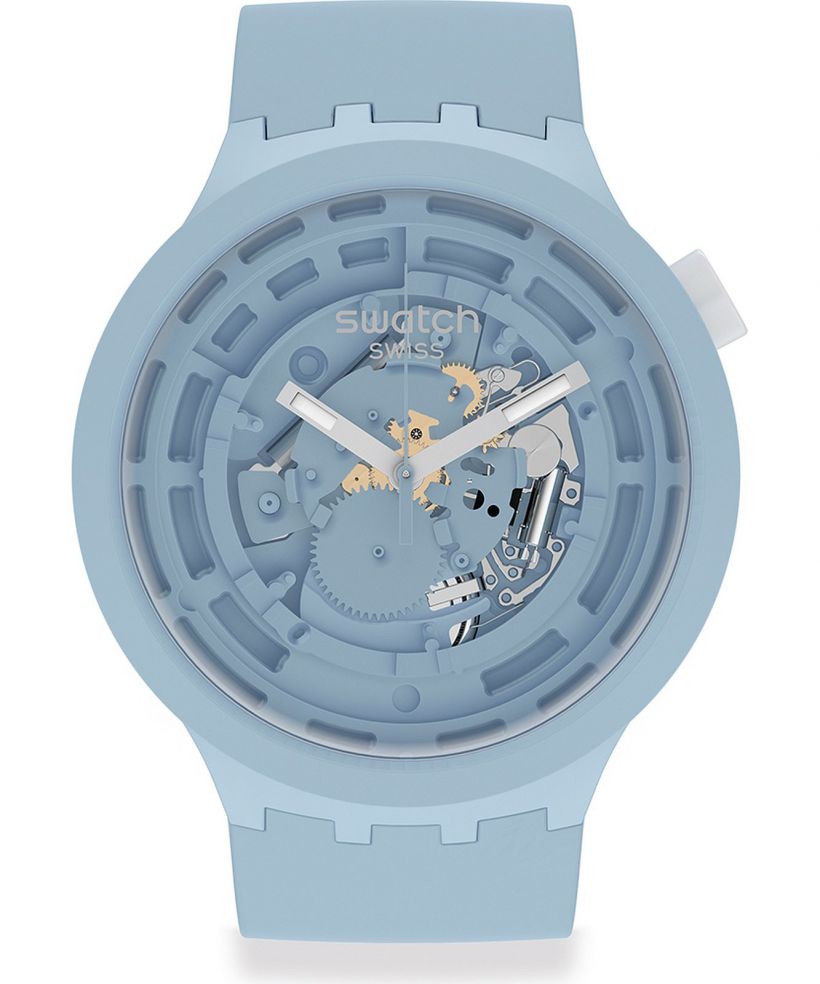Swatch Bioceramic C-Blue watch