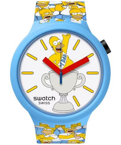 Swatch The Simpsons Collection Best Dad Ever watch