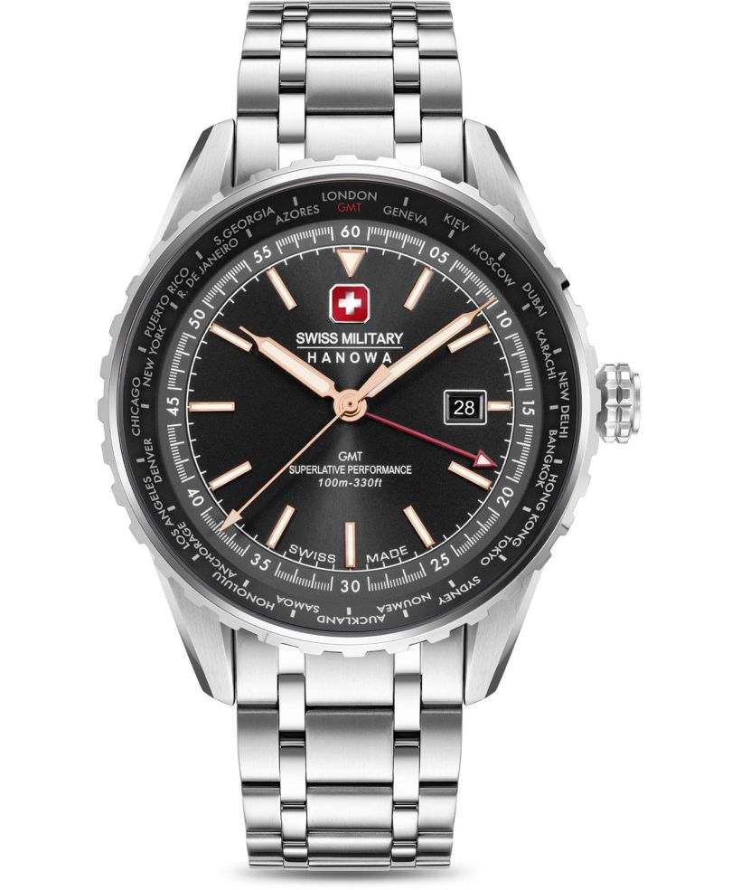 Swiss Military Hanowa Afterburn GMT watch