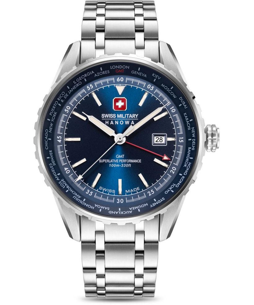 Swiss Military Hanowa Afterburn GMT watch