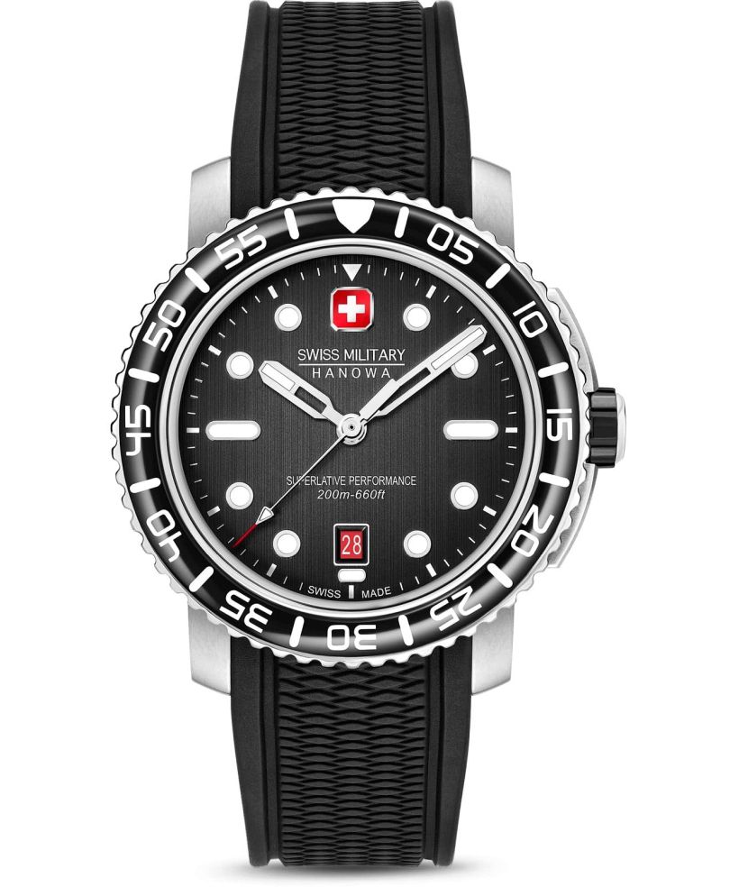 Swiss Military Hanowa Black Marlin watch