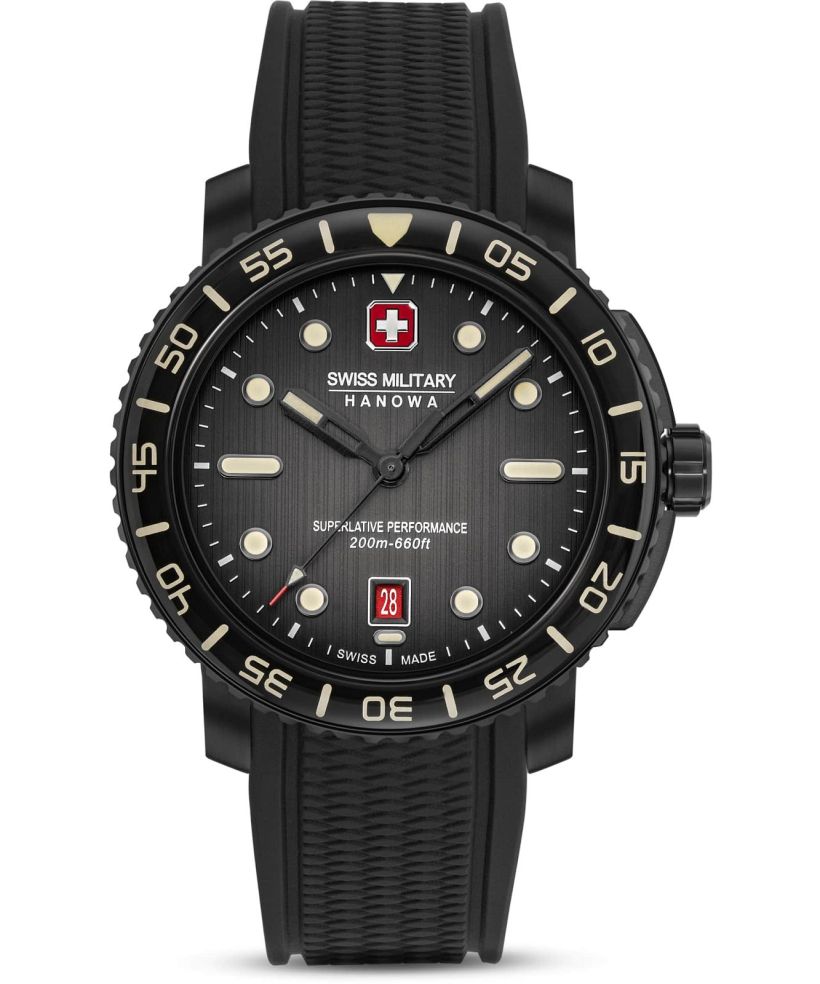 Swiss Military Hanowa Black Marlin watch