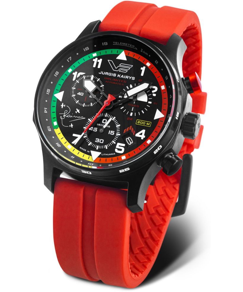 Vostok Europe Expedition Jurgis Kairys Unlimited Aerobatics 2025 Chronograph Limited Edition watch